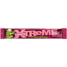 Kramtomi saldainiai CHEWITS XTREME CHERRY, 34 g