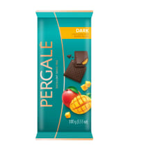 Juodasis šokoladas PERGALĖ su mangų įdaru, 100 g