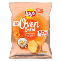 Voveraičių padažo skonio bulvių traškučiai LAY'S OVEN BAKED, 180 g