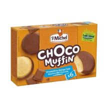 Biskvitiniai sausainiai šokolade CHOCO MUFFIN ST MICHEL, 180 g