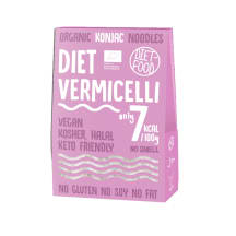Ekol. makaronai DIET-FOOD VERMICELLI, 385 g