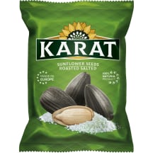 Skrudintos ir sūdytos saulėgrąžų sėklos KARAT, 120 g
