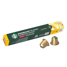 Kavos kapsulės STARBUCKS BY NESPRESSO BLONDE ESPRESSO ROAST DECAF, 55 g