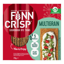 Įvairių grūdų duonos traškučiai FINN CRISP, 175 g