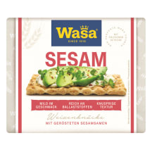 Kvietinės duonelės su sezamo sėklomis WASA, 200 g