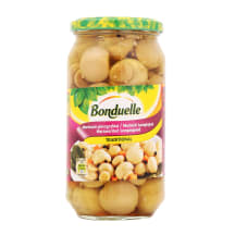 Marinuoti pievagrybiai BONDUELLE TRADITIONAL, 540 g / 290 g