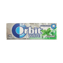 Kramtomoji guma mėtų skonio ORBIT, be cukraus, su saldikliais, 14 g