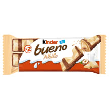 Vaflinis batonėlis KINDER BUENO WHITE, 39 g