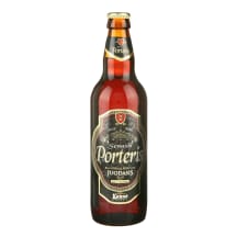 Juodasis KAUNO alus Senasis Porteris, 6 %, 0,5 l, butelis