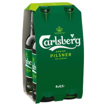 Alus CARLSBERG, 5 %, 4 X 0,5 l