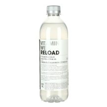 Negazuotas, vitaminais papildytas, mažai kalorijų turintis citrinų ir žaliųjų citrinų skonio skonio gėrimas VITAMIN WELL Reload, 500 ml