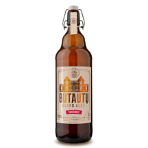 Šviesusis alus BŪTAUTŲ DVARO, 5 %, 1 l