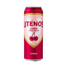 Alaus kokteilis UTENOS, vyšnių skonio, 4,6 %, 0,568 l