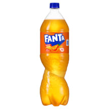 Gazuotas apelsinų skonio gaivusis gėrimas FANTA ORANGE, 1,5 l