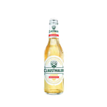 Nealkoholinis alaus kokteilis CLAUSTHALER LEMON, 0,33 l