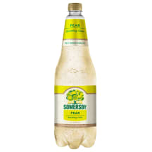 Gazuotas kriaušių sidras SOMERSBY, 4,5 %, 1 l, PET