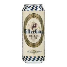 Alus RITTERBURG HELLES BIER, 5 % , 0,5 l