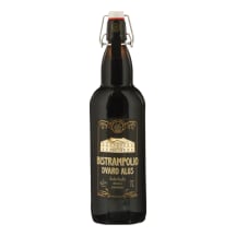 Juodasis šokolado skonio BISTRAMPOLIO DVARO alus, 6 %, 1 l