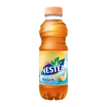 Persikų skonio negazuotas gaivusis gėrimas su juodosios arbatos ekstraktu ir saldikliu NESTEA, 0,5 l