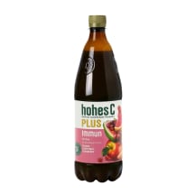 Įvairių vaisių sultys su vitaminu C ir Zn HOHES C PLUS IMMUN, 1 l
