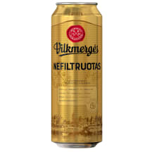 Nefilt. alus VILKMERGĖS PREMIUM, 5 %, 0,568 l