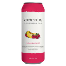 Sidras REKORDERLIG MANGO & RASPBERRY, 4,5 %, 0,5 l