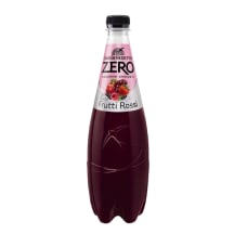Gazuotas gaivusis gėrimas SAN BENEDETTO ZERO FRUTO ROSSI, su saldikliu, 0,75 l