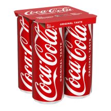 Gaivusis gėrimas COCA-COLA, 4 x 0,33 l
