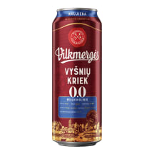 Nealkoholinis alaus kokteilis VILKMERGĖS VYŠNIŲ KRIEK, 0,5 l