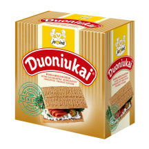 Grūdų paplotėliai DUONIUKAI su ruginiais miltais, 80 g