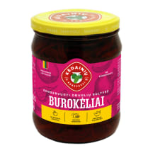 Konservuoti burokėliai obuolių sultyse KĖDAINIŲ KONSERVŲ FABRIKAS, 480 g / 265 g
