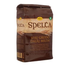 Viso grūdo speltų kvietiniai miltai MALSENA, 1 kg