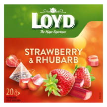 Vais. arbata su brašk. rabar. LOYD, 20 x 2 g