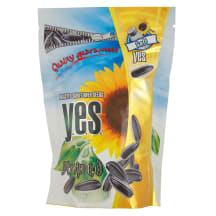 Dryžuotos sūdytos saulėgrąžų sėklos YES, 150g