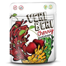 Saldžios vyšninės juostelės VERI BERI, 50 g