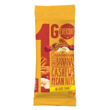 Džiovintų vaisių ir riešutų mišinys 1GO, 50 g