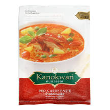 Raudonoji kario pasta KANOKWAN, 50 g