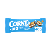 Javainių batonėlis su pieniniu pertepimu CORNY BIG MILK, 40 g