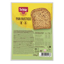 Raikyta duona be glitimo SCHAR PAN RUSTICO, 250 g