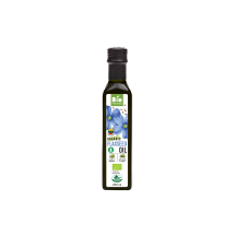 Ekologiškas šalto spaudimo linų sėmenų aliejus BIONATURALIS, 250 ml