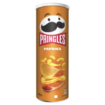Traškučiai PRINGLES PAPRIKA DEEZER, 165 g