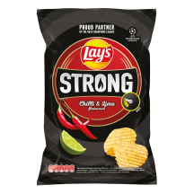 Čili pipirų ir žaliųjų citrinų skonio bulvių traškučiai LAYS, 120 g