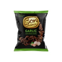 Juodos duonos traškučiai su česnaku BON CHANCE, 120 g