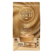 Tirpiosios kavos gėrimas AROMA GOLD 3IN1 CLASSIC, 340 g