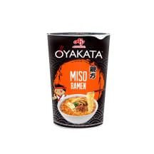 Greitai paruošiama sojų miso skonio makaronų sriuba OYAKATA, 66 g
