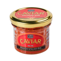 Laukinių ketų lašišos ikrai PREMIUM, 100 g