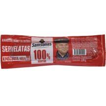 Karštai rūkyta dešra SAMSONO SERVELATAS, a.r., 220 g