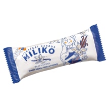 Vanilės skonio glaistytas desertas MILIKO, 23 % rieb., 35 g