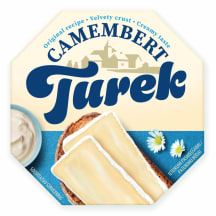 Sūris TUREK CAMEMBERT NATURAL, 60 % rieb., 120 g