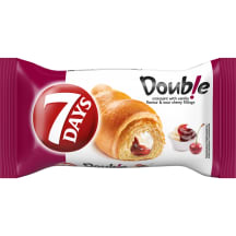 Kruasanas 7 DAYS, su vanilės ir vyšnių skonio įdaru, 60 g